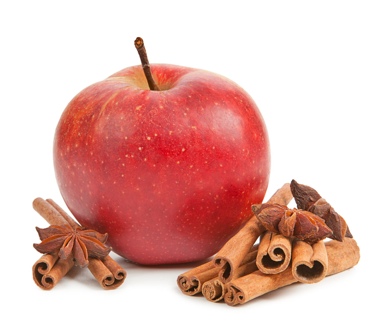 Süßes fruchtiges Apfel mit Zimt Aroma